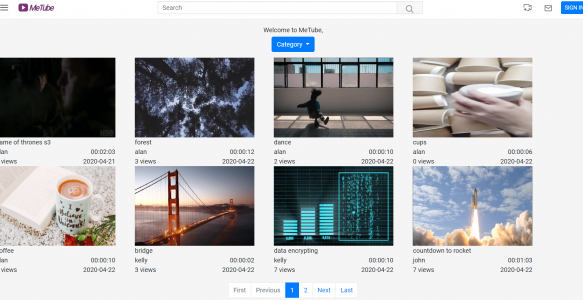 Metube Project